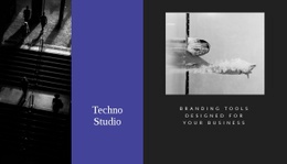 Free Html Code For Techno Studio
