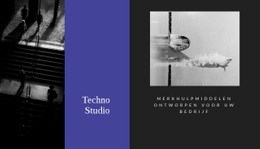 Techno Studio - HTML Website Builder