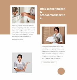 Schoonmaakservice En Schoonmaak Van Het Huis