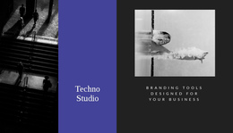 Techno Studio - Easy-To-Use One Page Template