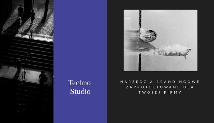 Studio techno Szablon HTML5