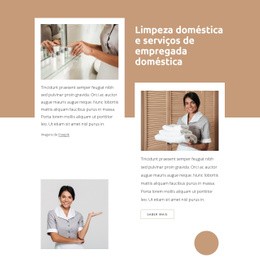 Serviços De Limpeza E Limpeza Doméstica