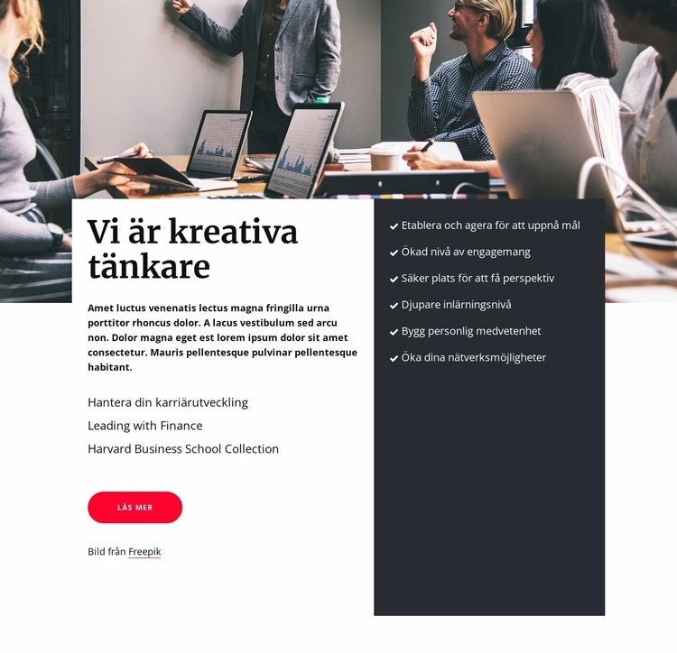 Rutnät som överlappar bilden Hemsidedesign