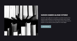 İşletme Literatürü CSS Düzeni Şablonu