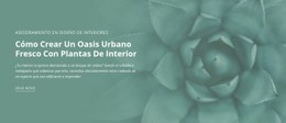 Oasis De Naturaleza Urbana Plantilla Html Básica Con CSS