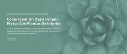 Oasis De Naturaleza Urbana - Hermosa Plantilla Joomla