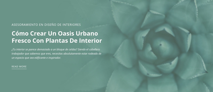 Oasis de naturaleza urbana Tema de WordPress