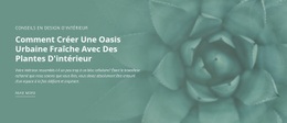 Modèle HTML5 Premium Pour Oasis De Nature Urbaine