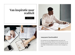 Van Inspiratie Tot Realiteit WordPress-Thema