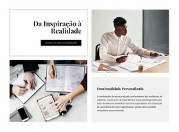 Design De Site Premium Para Da Inspiração À Realidade