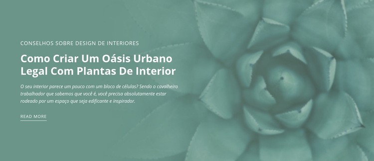 Oásis de natureza urbana Modelo