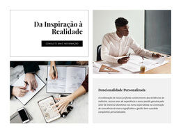 Da Inspiração À Realidade - Tema WordPress Profissional