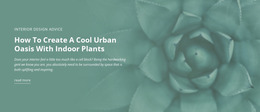 Urban Nature Oasis - Website Mockup For Any Device