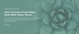 Urban Nature Oasis - Customizable Professional WordPress Theme