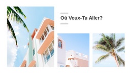 Vacances De Voyage - HTML Website Builder