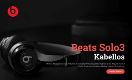 Bester Sound - HTML5-Responsive Vorlage