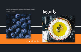 Jagody W Deserach - Szablon Sklepu Internetowego Joomla