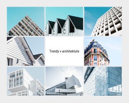 Architektonické Nápady V Roce 2020 Šablona Webu CSS