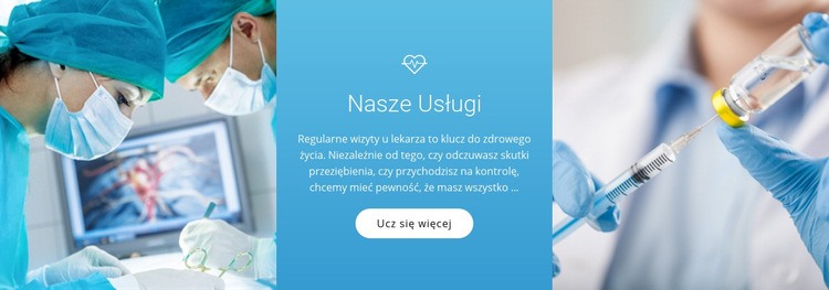 Zdrowie i dobra kondycja Projekt strony internetowej