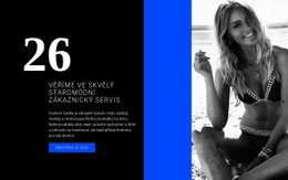 Vstupní Stránka Pro Staromódní Zákaznický Servis