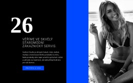 Vstupní Stránka Pro Staromódní Zákaznický Servis