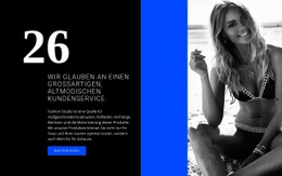 Altmodischer Kundenservice - Vorlage HTML5, Responsive, Kostenlos