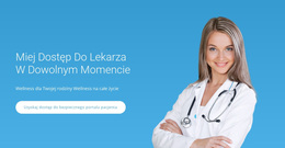 Profesjonalna Opieka Medyczna - Nowoczesny Motyw WordPress