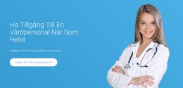 Responsiv Webbmall För Professionell Medicinsk Vård
