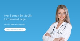 Profesyonel Tıbbi Bakım Için Özel Web Sitesi Oluşturucu