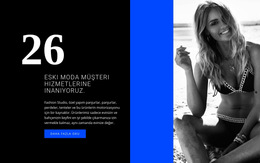 Eski Moda Müşteri Hizmetleri - Ücretsiz Web Sitesi Şablonu