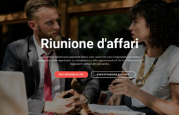 Incontro D'Affari - Miglior Template Joomla Gratuito