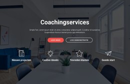 Paginawebsite Voor Coachings- En Adviesdiensten