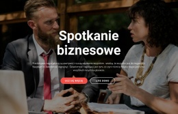 Spotkanie Biznesowe Szablon