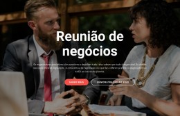 Reunião De Negócios Modelo De Site CSS