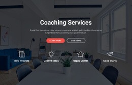 Coaching Och Konsulttjänster - HTML Template Builder