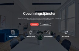 Sidwebbplats För Coaching Och Konsulttjänster