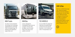 Kostenloses Webdesign Für Autologistik Und Transport