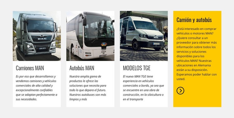 Transporte y logística de automóviles Plantillas de creación de sitios web