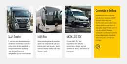 Web Design Gratuito Para Logística E Transporte De Automóveis
