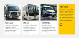 Car Logistics And Transportation Website Creator