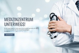 Neues Medizinisches Zentrum - Schönes Website-Design