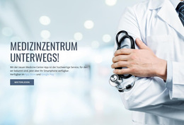 Neues Medizinisches Zentrum - Kostenloses CSS-Theme
