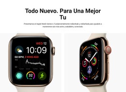 Plantilla Web Adaptable Para Las Funciones Básicas De Fitness