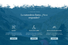 Naturaleza Llamando: Plantilla HTML Adaptable