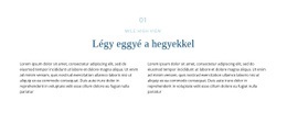 Szöveg A Hegyről - Sablonok Webhelytervezés
