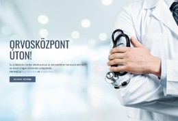 Új Orvosi Központ - Gyönyörű Weboldal Dizájn