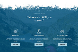 Nature Calling - Professional Joomla Template Editor
