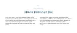 Tekst O Górze - Responsywny Motyw WordPress
