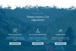 Zew Natury - Bezpłatna Jednostronicowa Witryna Internetowa