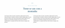 Texto Sobre Montanha - Modelos De Design De Site